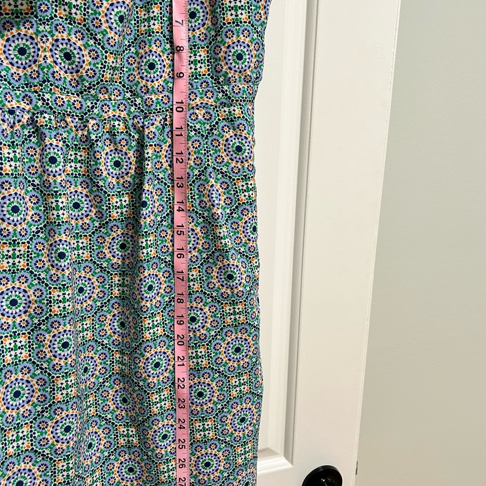 Jcrew Colorful Patterned Sleeveless Dress - Picture 8 of 8
